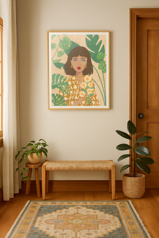 Cuadro "Plantlady"
