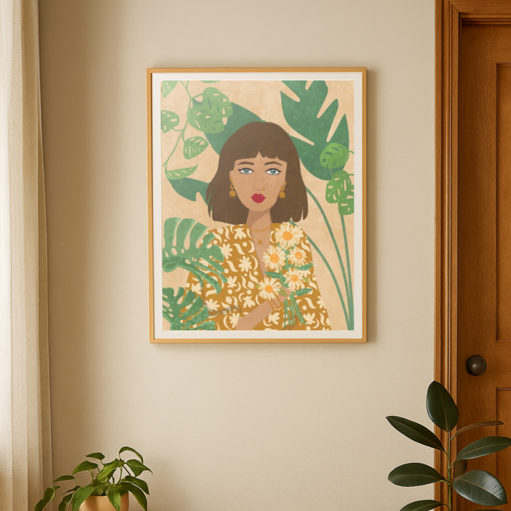 Cuadro "Plantlady"