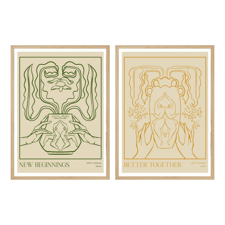 Set "Roots and Renewal" Art Prints