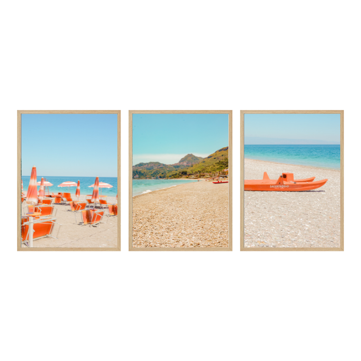 Set de cuadros "Letojanni"