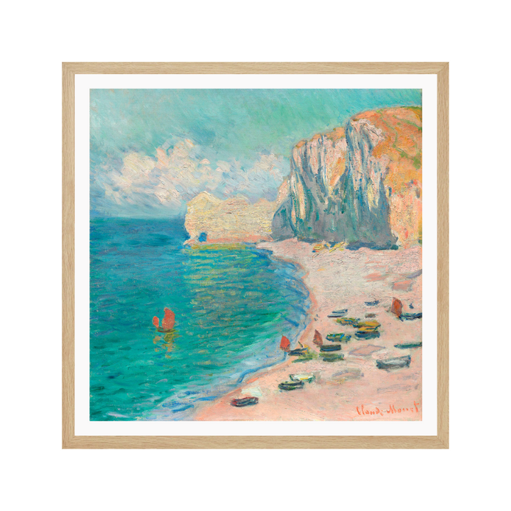 Cuadro “The Cliffs at Etretat (1885)”