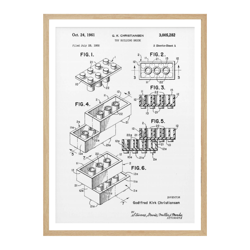 Lego NAo1 Art Print