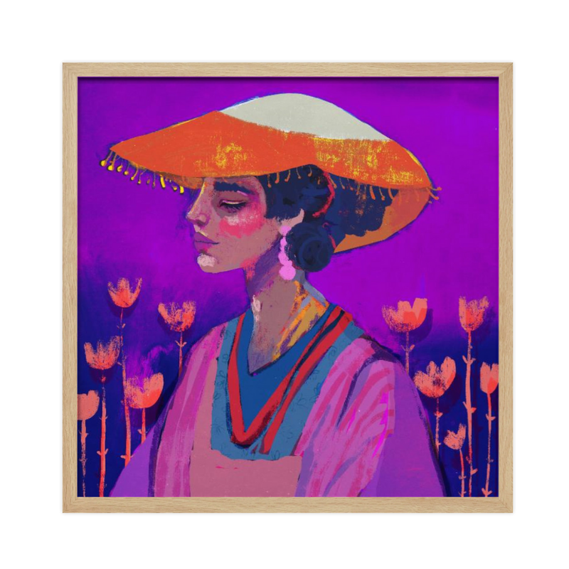 Cuadro "Vibrant Solitude"
