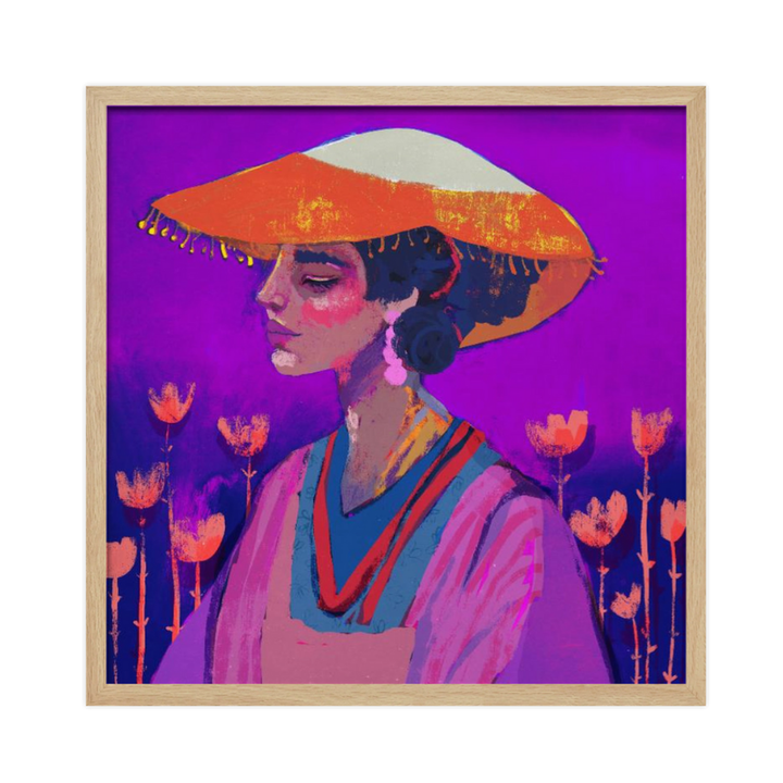 Cuadro "Vibrant Solitude"
