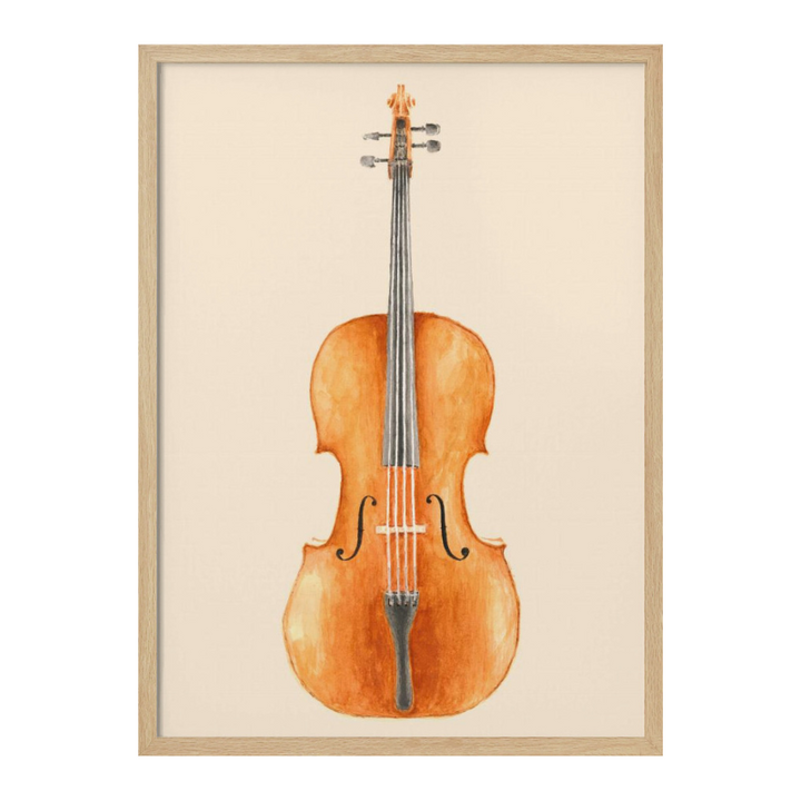 Cello Art Print