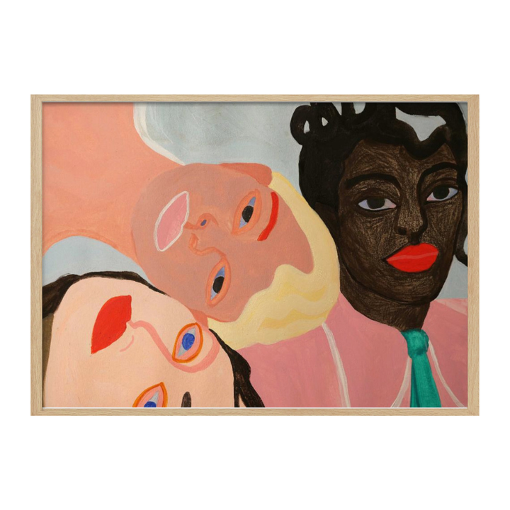Cuadro "Three Diverse Faces"