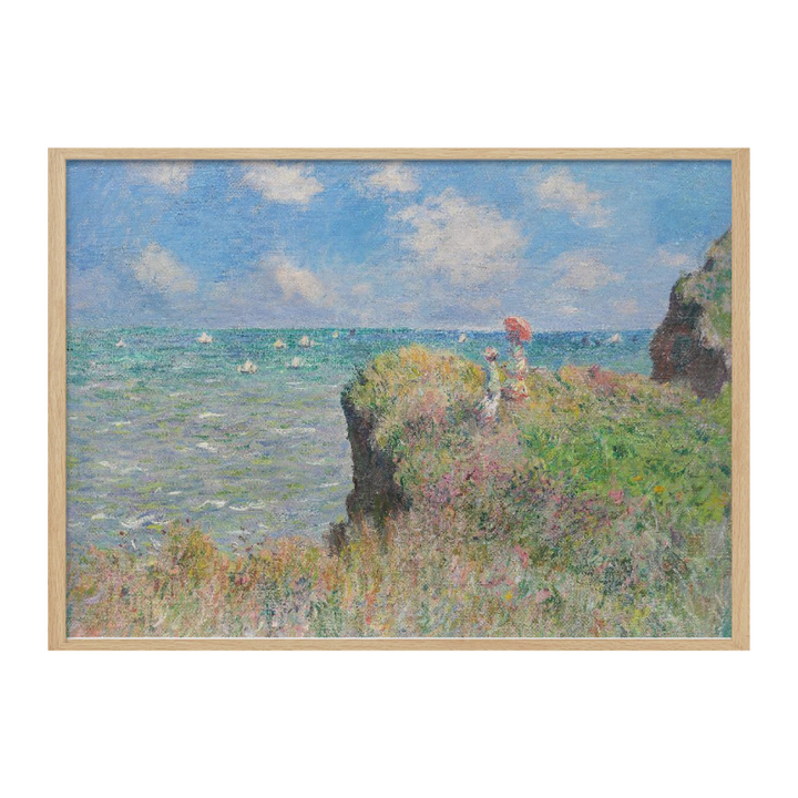 Cuadro "Cliff Walk At Pourville (1882)"