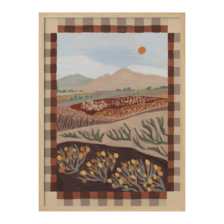 Cuadro "Rustic Desert Landscape"