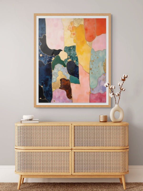 Luxe Mosaic Art Print