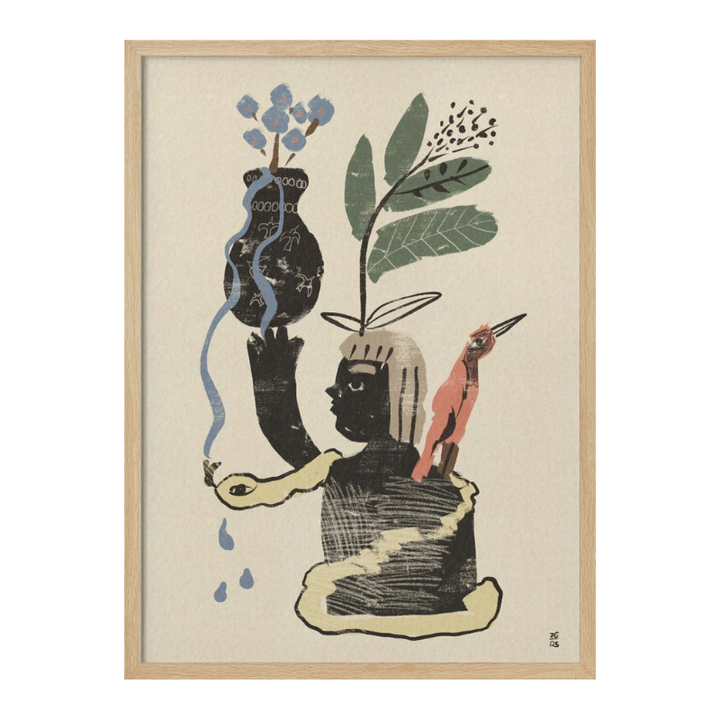 Cuadro "Botanical Spirit Figure"
