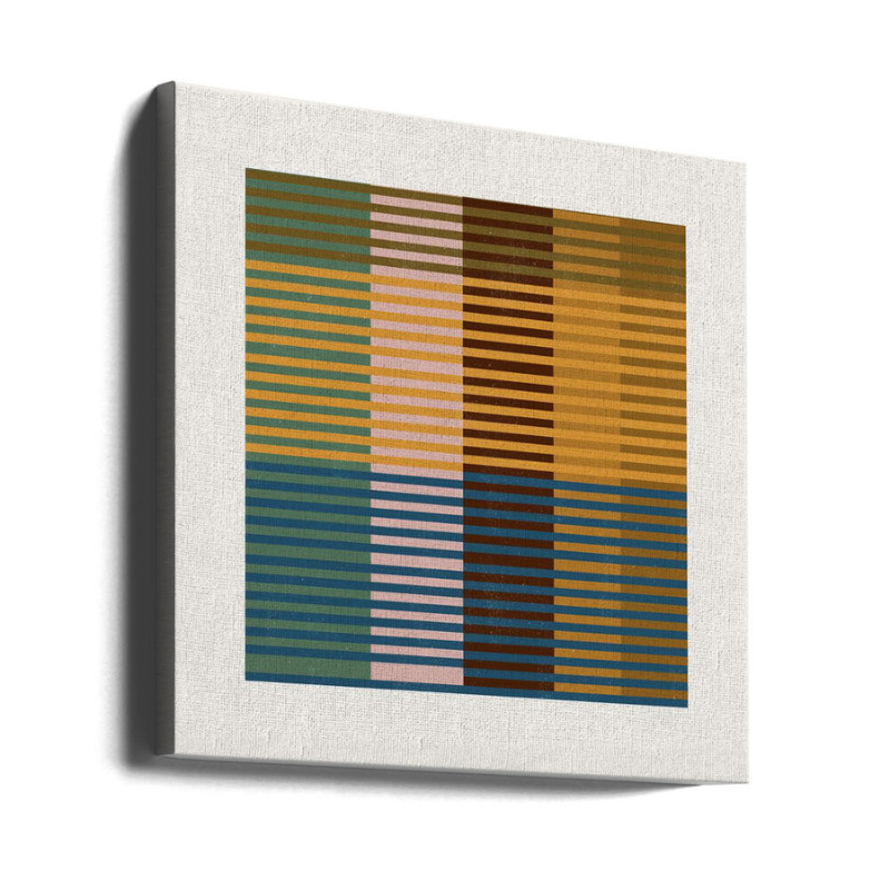 Cuadro "Striped Color Blocks"