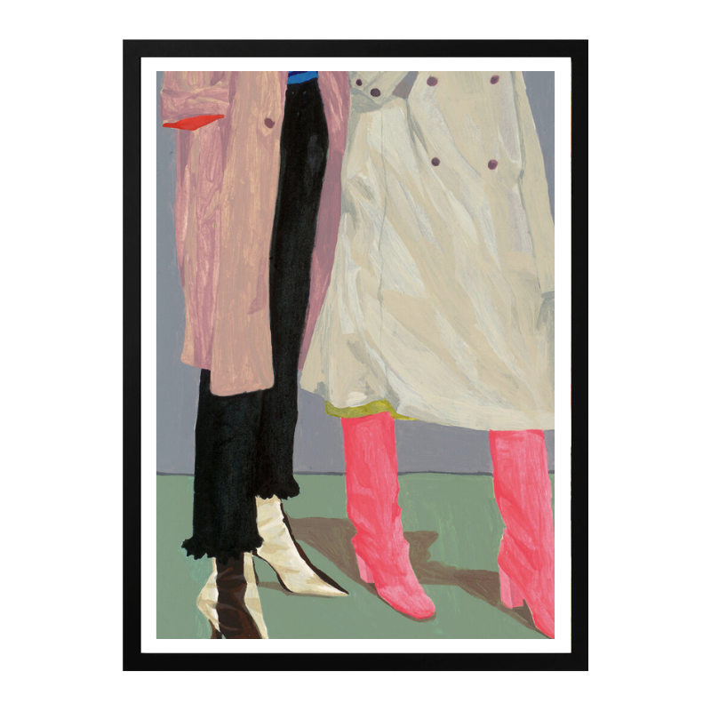 Cuadro "Pink Boots Style"