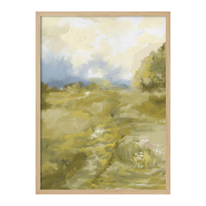 Cuadro "Golden Meadow Path"
