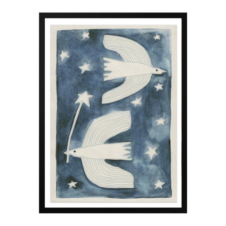 Celestial Birds Art Print