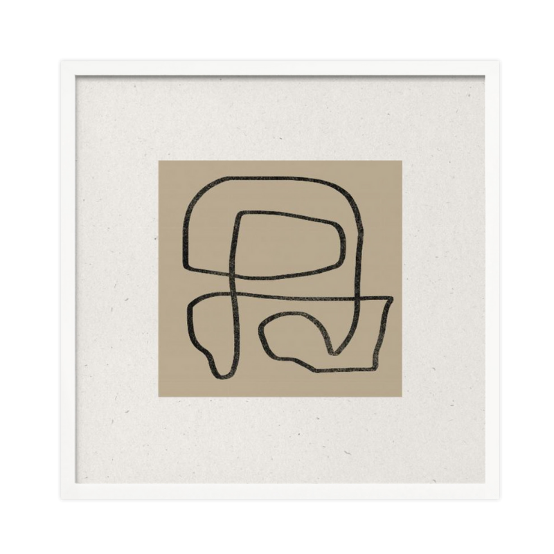 Cuadro "Curved Labyrinth"