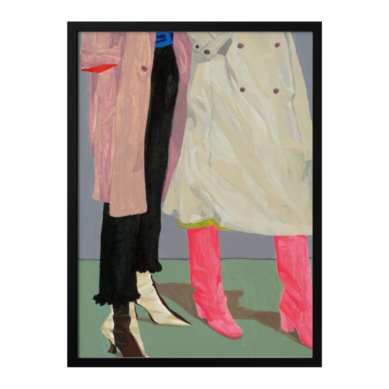 Cuadro "Pink Boots Style"