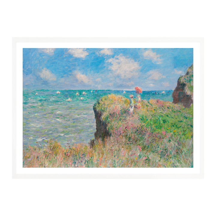 Cuadro "Cliff Walk At Pourville (1882)"