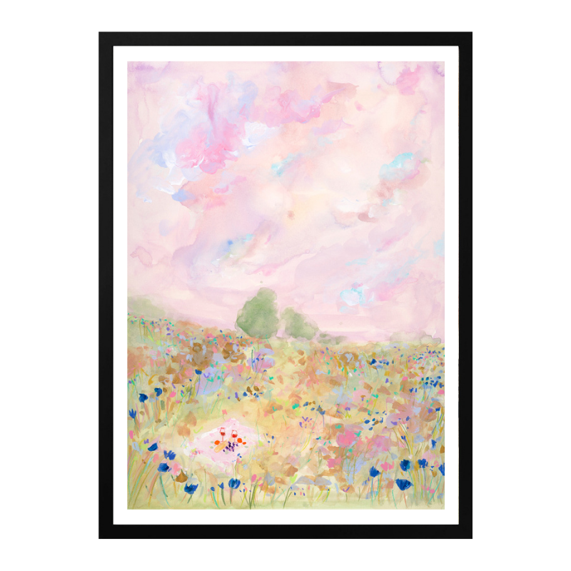 Cuadro "Pastel Meadow Bliss"