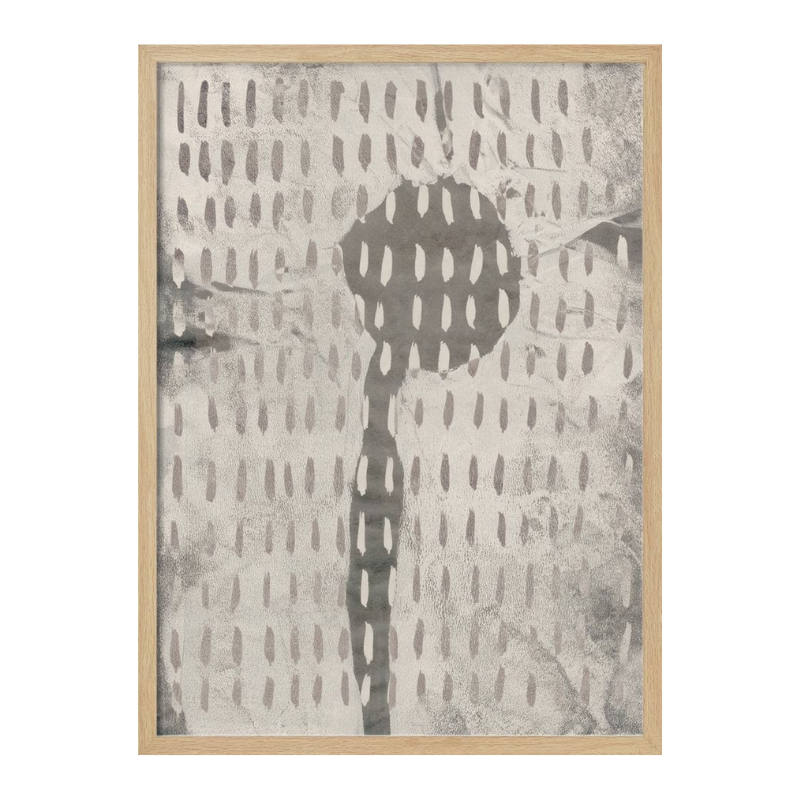 Cuadro "Modern Flower Silhouette"