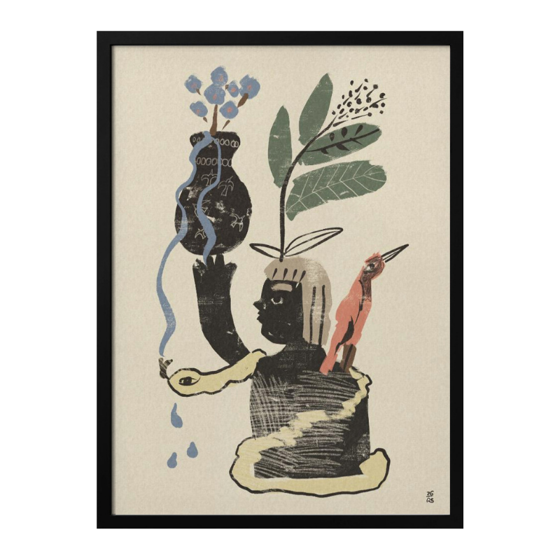 Cuadro "Botanical Spirit Figure"