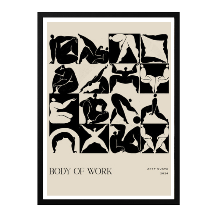 Body of Work (Noir) Art Print