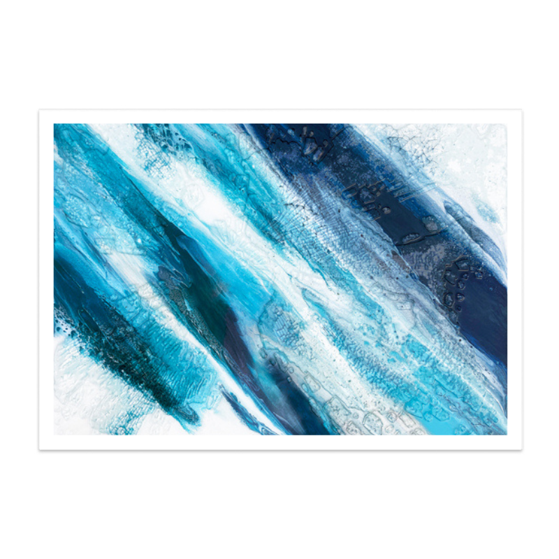 Arctic Ice Art Print