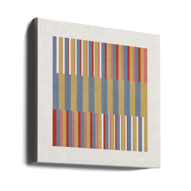Cuadro "Geometric Color Blocks"
