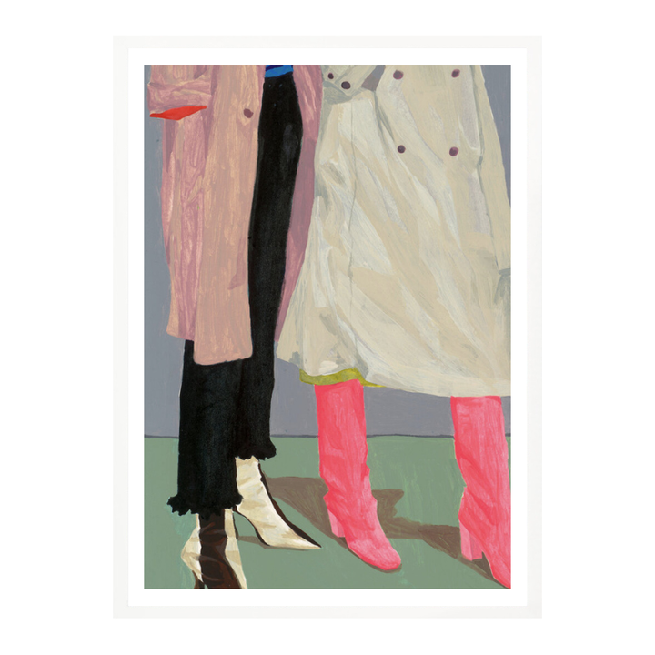 Cuadro "Pink Boots Style"