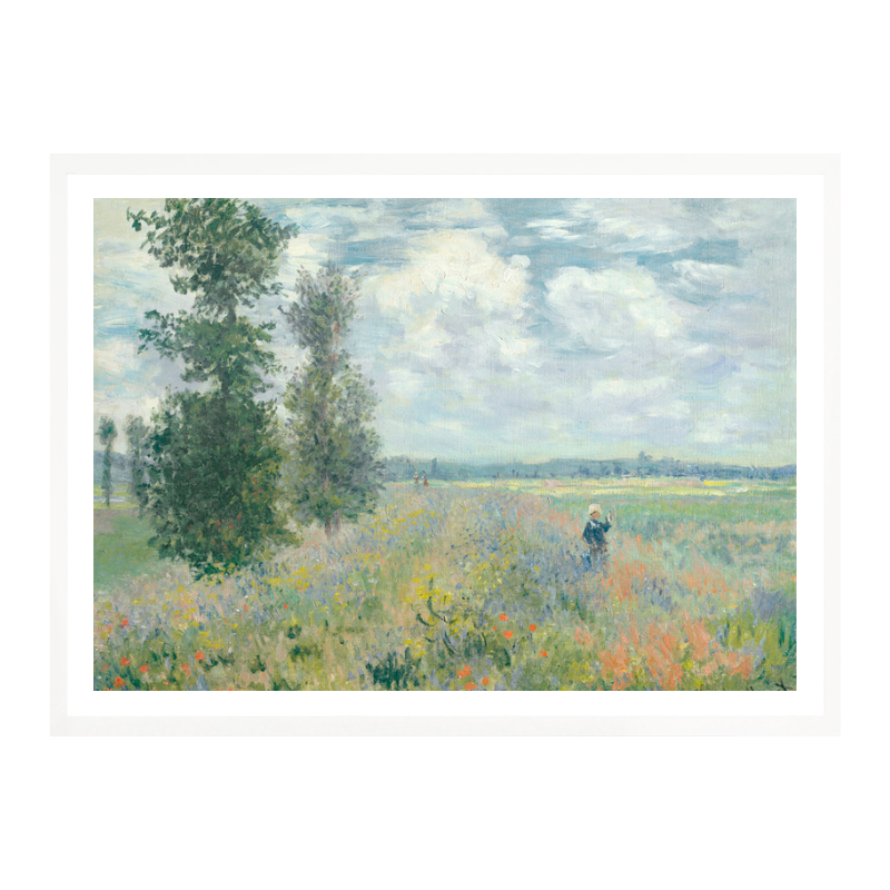 Cuadro "Poppy Fields Near Argenteuil (1875)"
