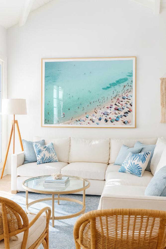 Cuadro "Busy Beach"