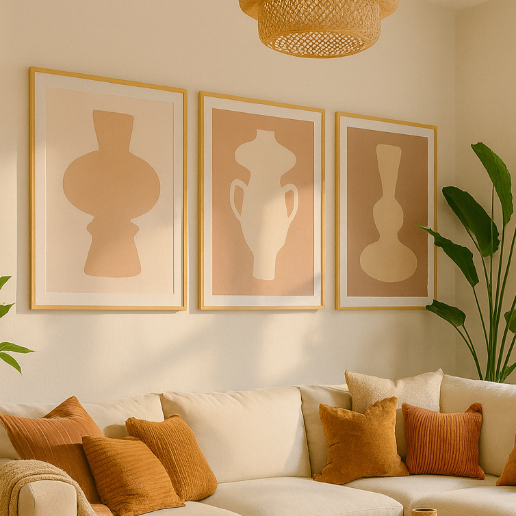 Cuadro "Abstract vase 2"