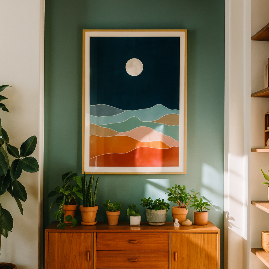 Cuadro "Moon night"