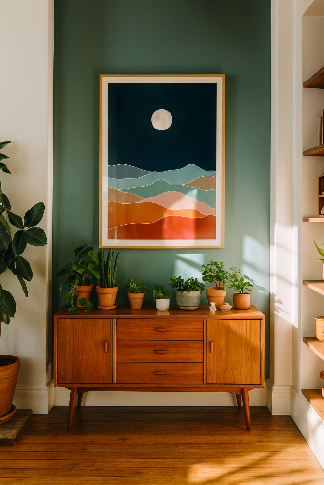 Cuadro "Moon night"