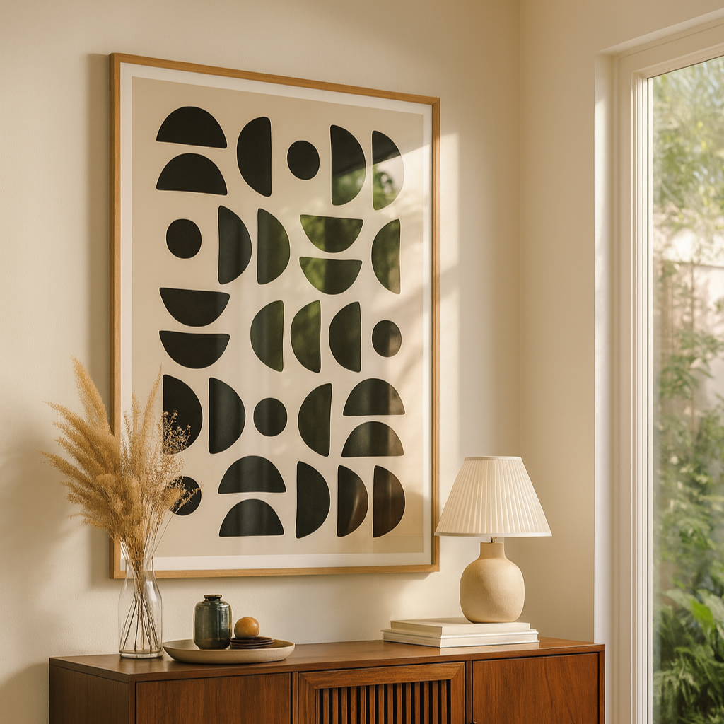 Cuadro "Geometric Pattern"