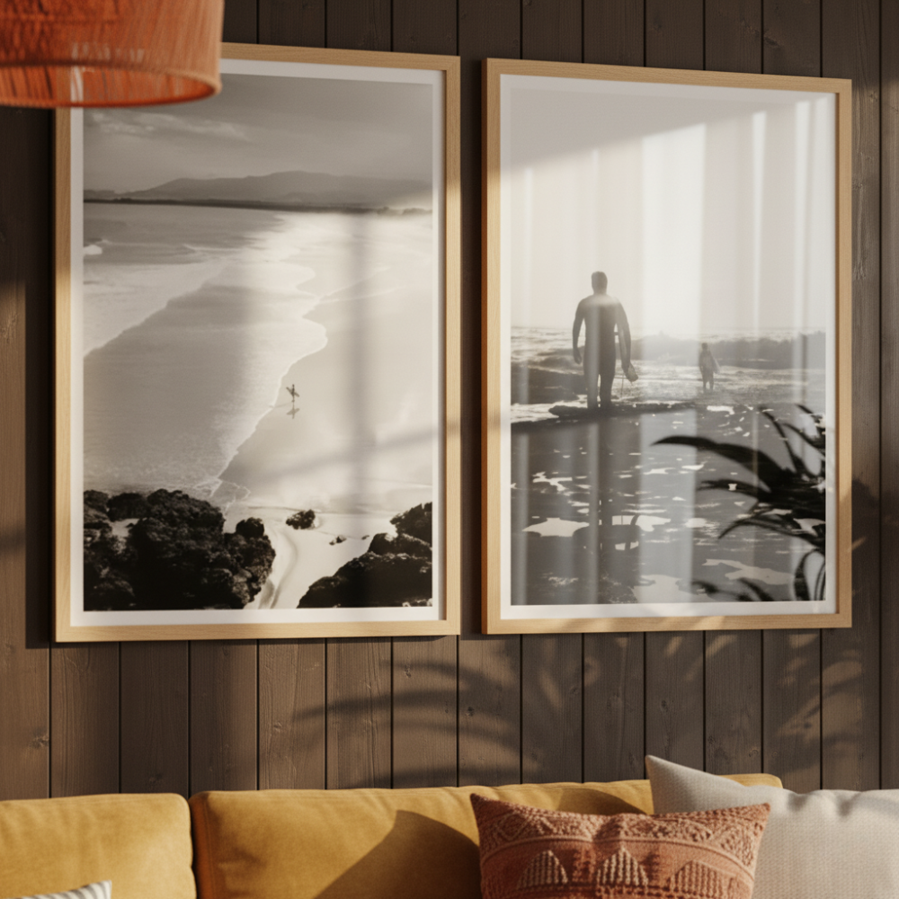 Set de cuadros "Surf Calm"