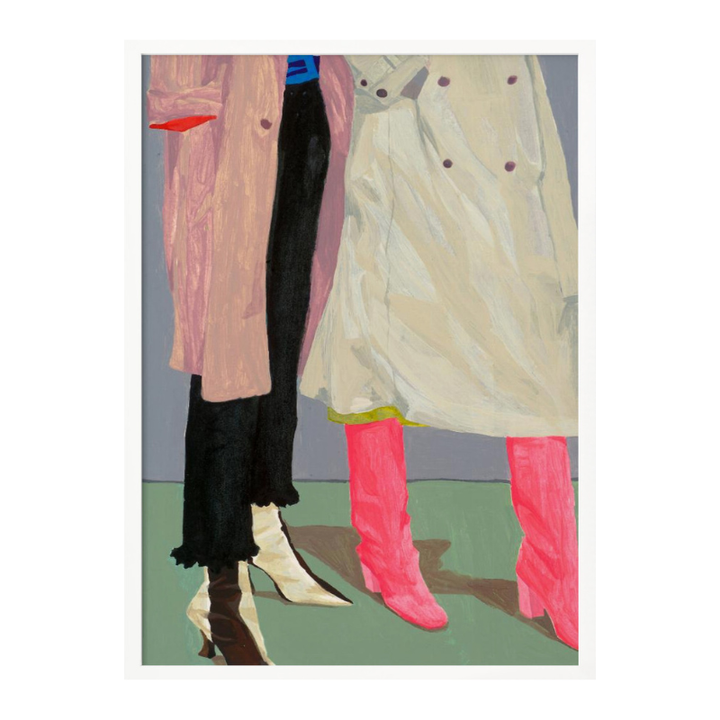 Cuadro "Pink Boots Style"