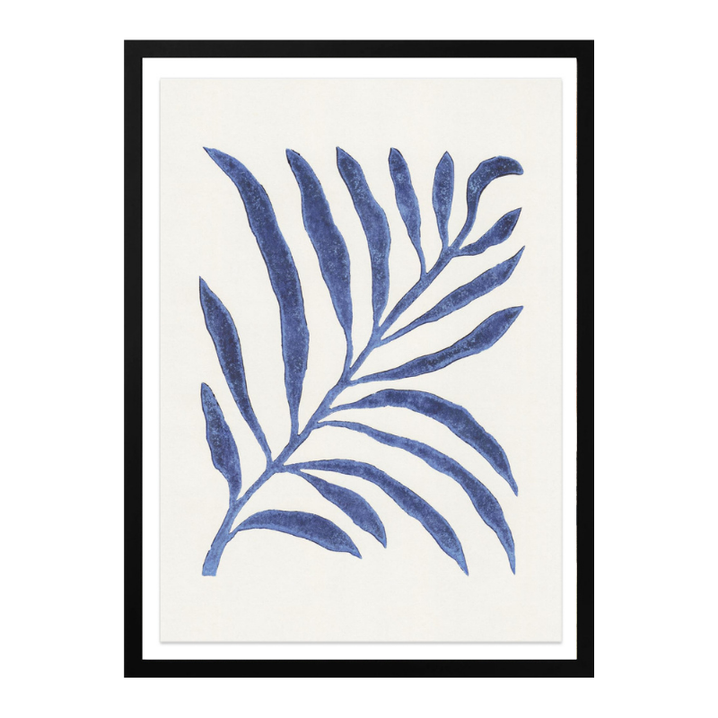 Linocut Branch #1 Art Print