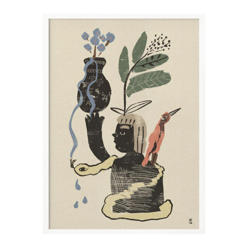 Cuadro "Botanical Spirit Figure"