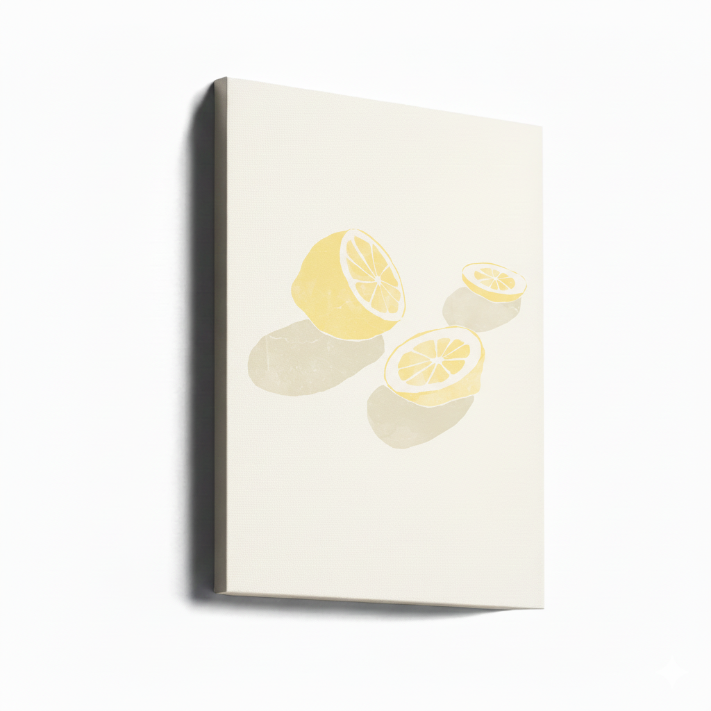 Cuadro "Tropical Lemons"