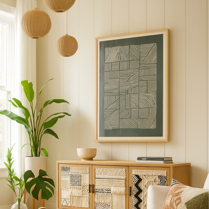 Cuadro "Irregular Pattern"