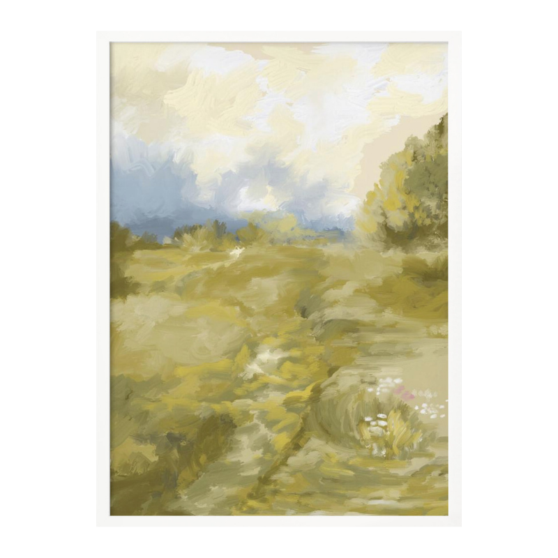Cuadro "Golden Meadow Path"
