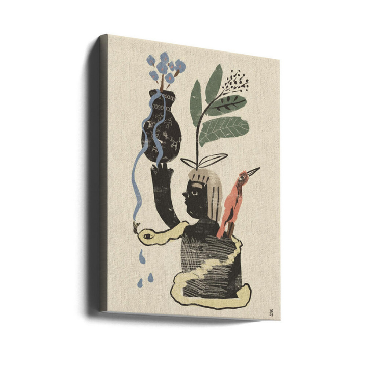Cuadro "Botanical Spirit Figure"