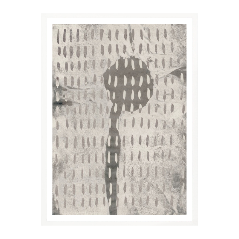 Cuadro "Modern Flower Silhouette"