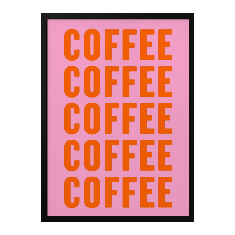 Coffee Obsession Art Print