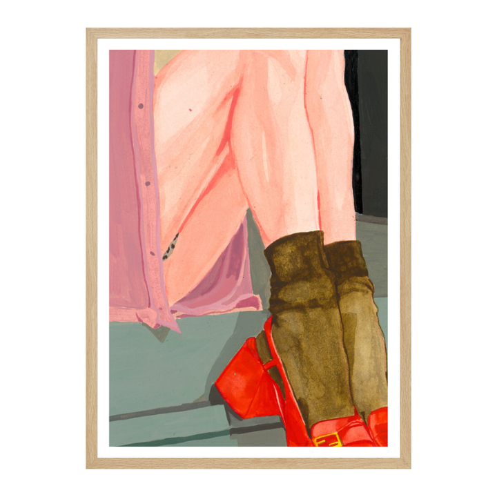 Cuadro "Colorful Legs Red Shoes"