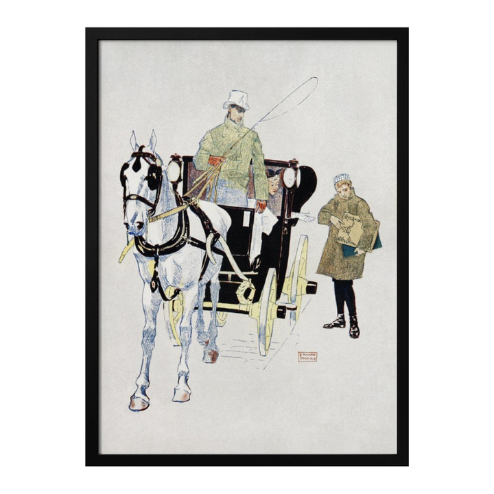 Vintage Carriage Art Print