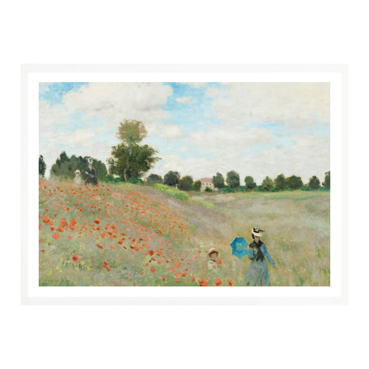 Cuadro "Poppy Field Near Argenteuil (1873)"