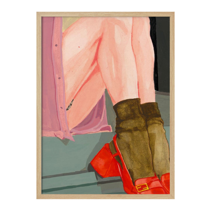 Cuadro "Colorful Legs Red Shoes"