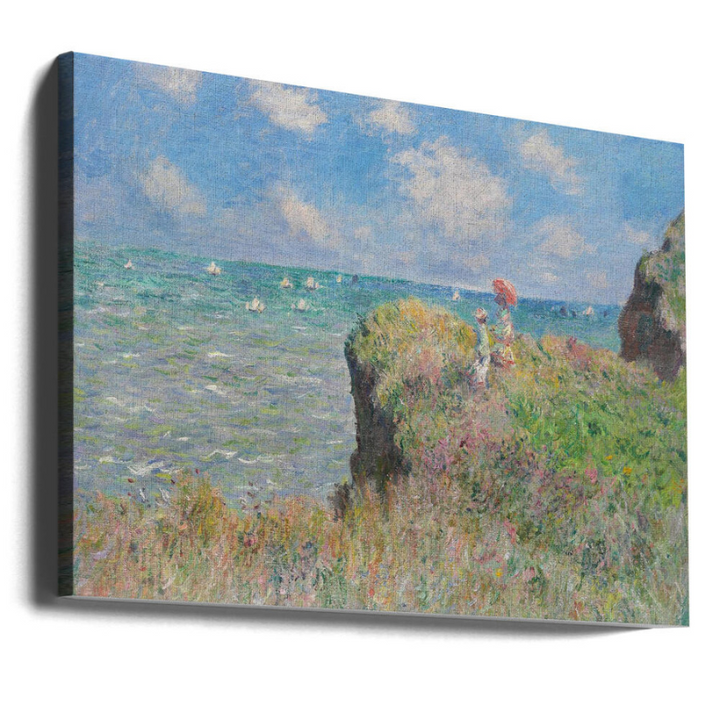Cuadro "Cliff Walk At Pourville (1882)"