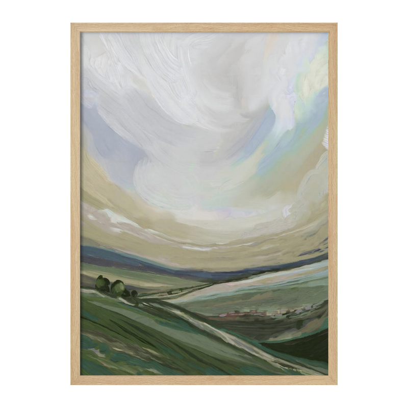 Cuadro "Serene Rolling Hills"